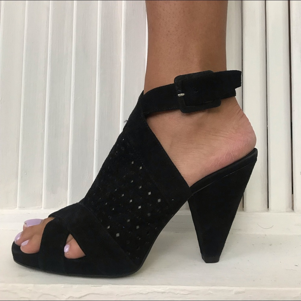 Suede Heels